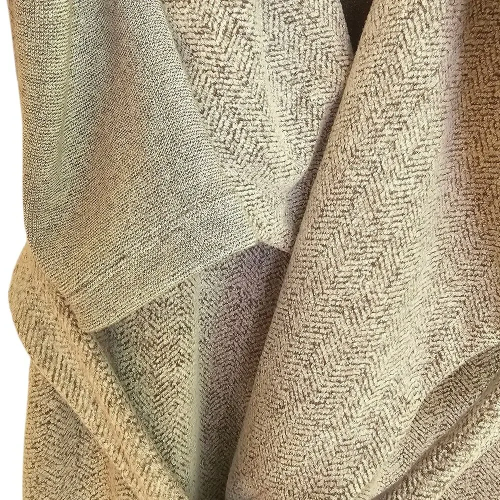 Dolan Anthropologie Heathered Gray Northfield Belted Cardigan Sweater